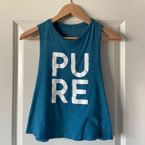 Pure Barre cropped tank